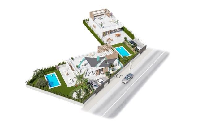 3 makuuhuone Huvila myytävänä paikassa Puerto Vera - Las Salinas, Vera mukana uima-altaan 
autotalli - 429 000 € (Ref: 9243812)