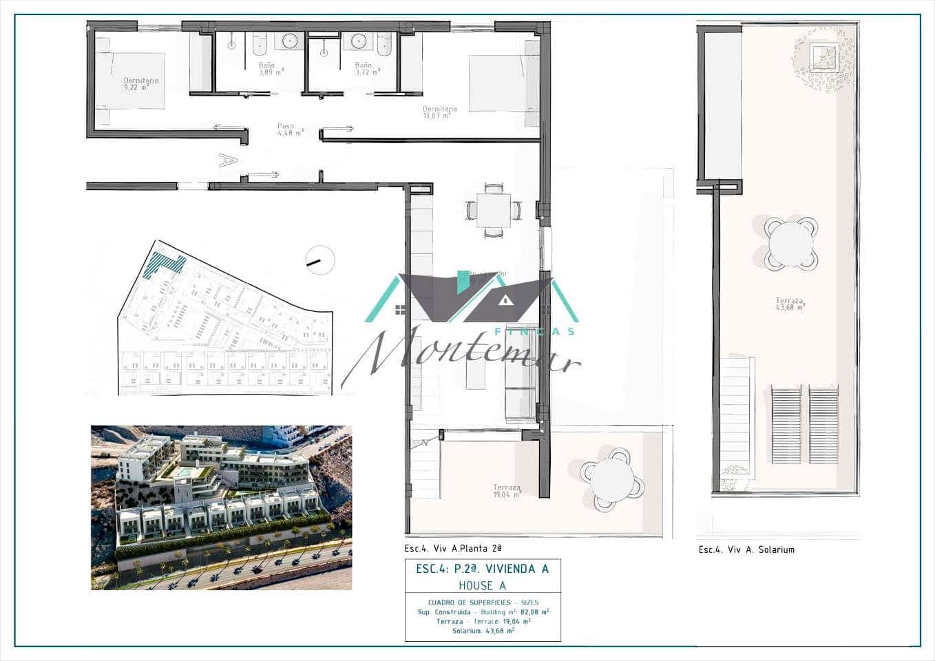 3 chambre Appartement à vendre à Aguilas avec piscine garage - 250 000 € (Ref: 9263536)