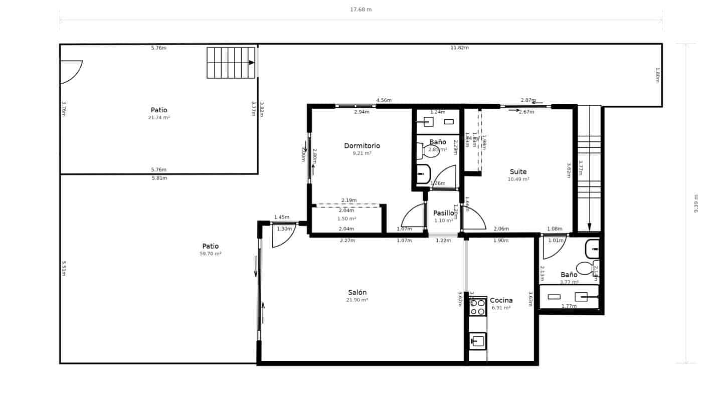 2 quarto Moradia para venda em Aguilas com piscina garagem - 335 000 € (Ref: 9363399)