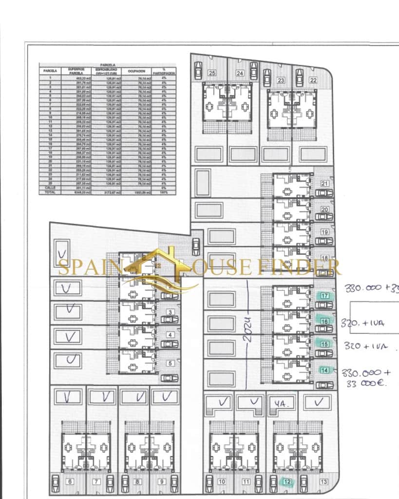 3 makuuhuone Rivitalo myytävänä paikassa El Vergel / Verger mukana uima-altaan - 300 000 € (Ref: 7369599)