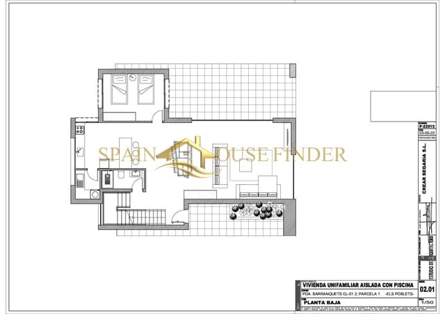 3 bedroom Villa for sale in El Vergel / Verger with pool - € 585,000 (Ref: 7369603)