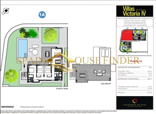 3 bedroom Villa for sale in El Vergel / Verger with pool garage - € 389,000 (Ref: 8579096)