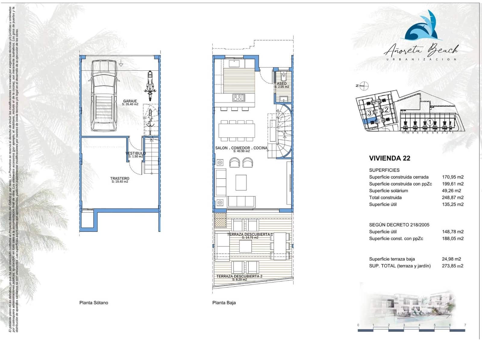 3 bedroom Villa for sale in Rincon de la Victoria with garage - € 545,000 (Ref: 9519159)