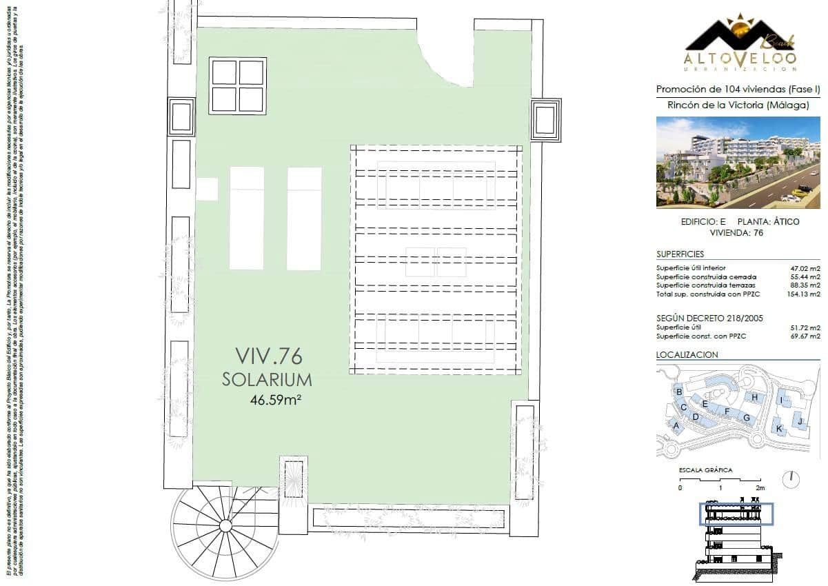 2 sypialnia Apartament na sprzedaż w Rincon de la Victoria z basenem garażem - 349 000 € (Ref: 9999683)