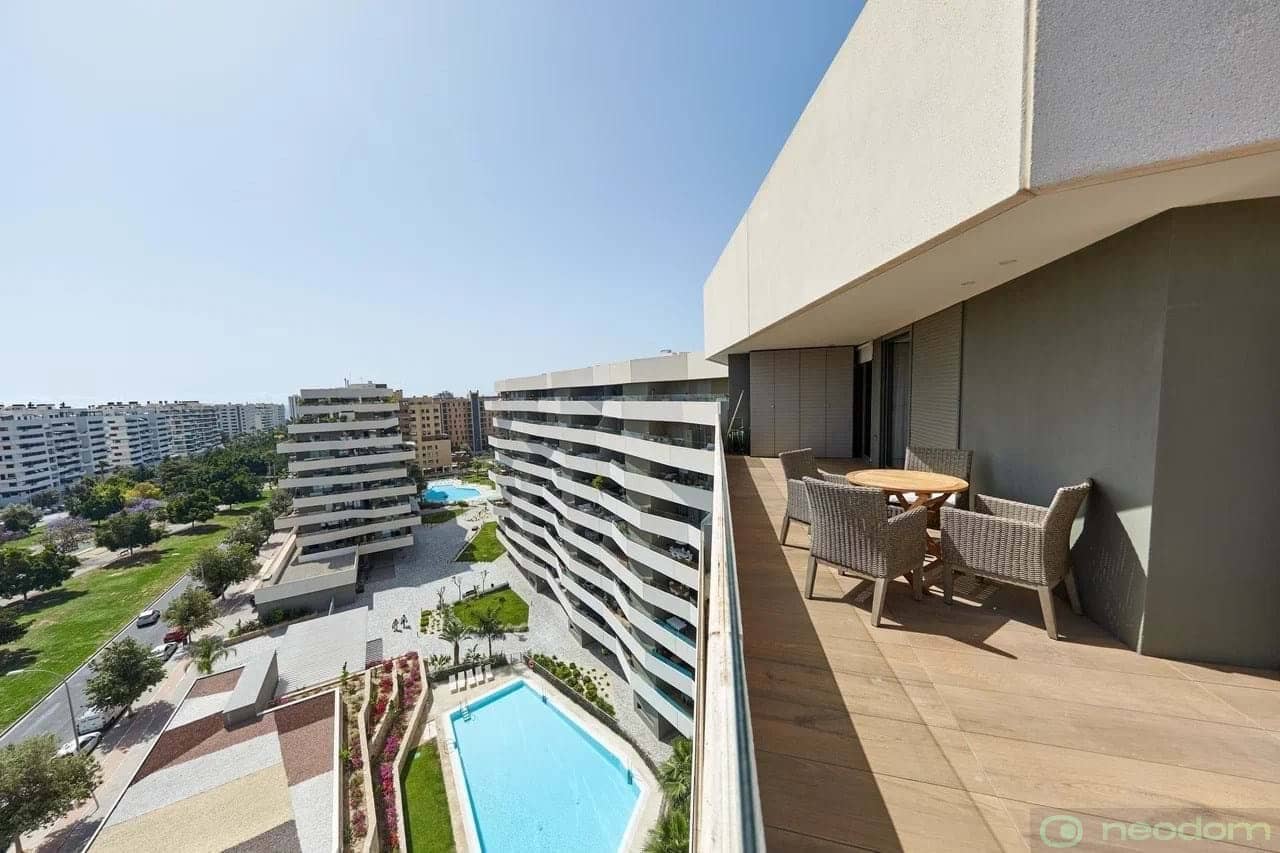 4 soveværelse Lejlighed til leje i Alicante by med swimmingpool garage - € 4.000 (Ref: 8681463)