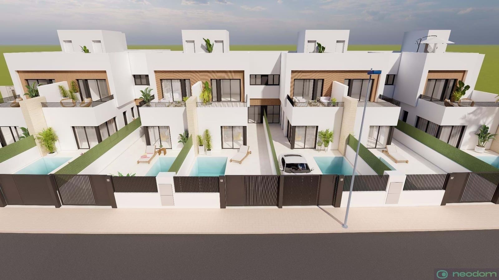 3 soverom Villa til salgs i Santiago de la Ribera med svømmebasseng - € 379 000 (Ref: 9136834)
