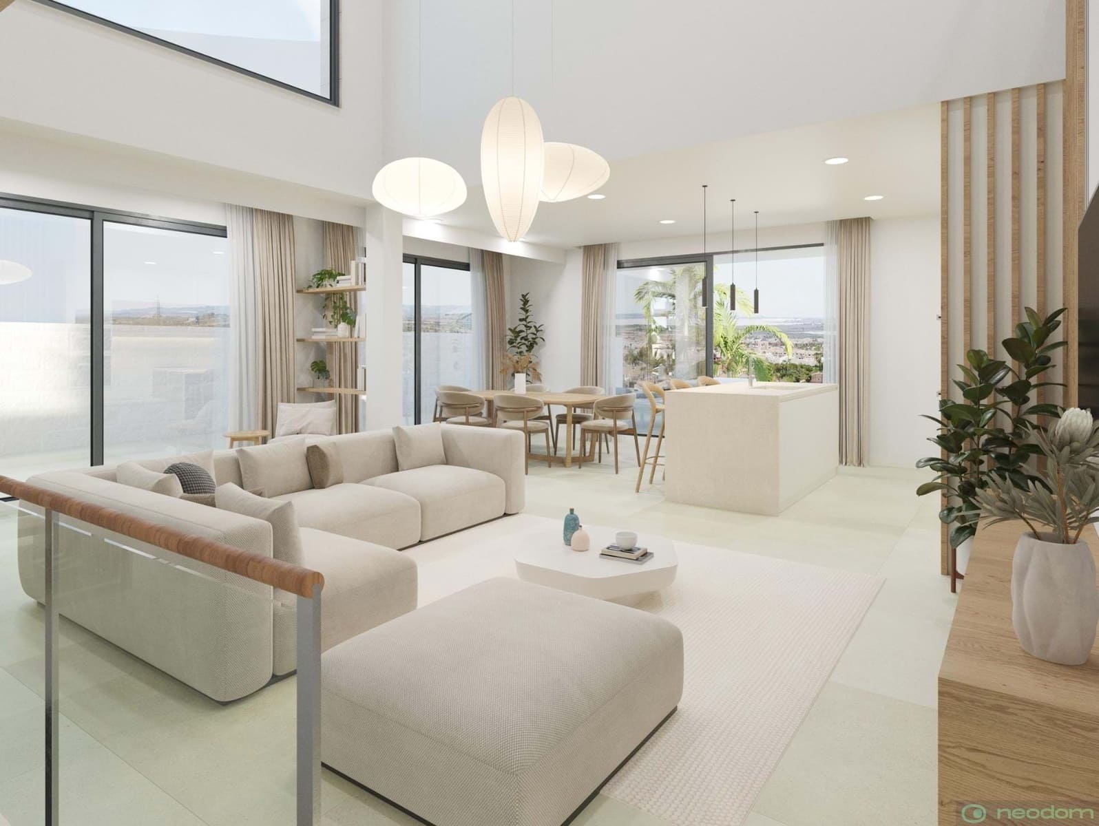 Chalet de 3 habitaciones en Alicante / Alacant ciudad en venta con piscina - 1.050.000 € (Ref: 9387270)