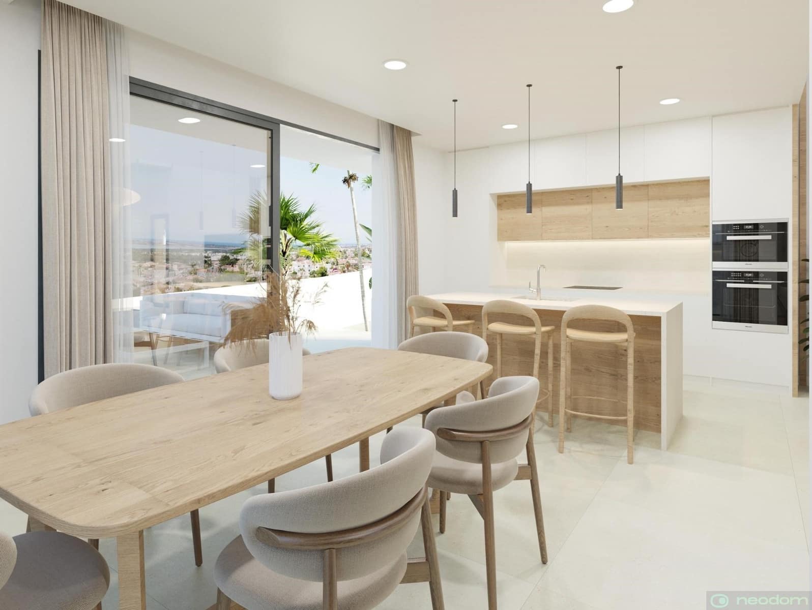 Chalet de 3 habitaciones en Alicante / Alacant ciudad en venta con piscina - 1.050.000 € (Ref: 9387270)