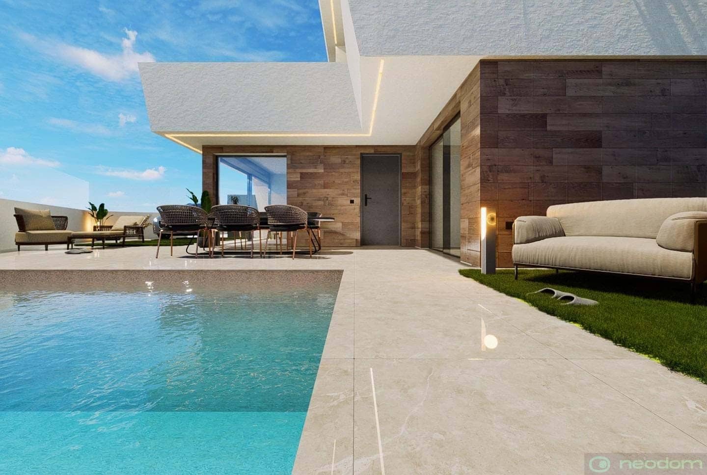 3 bedroom Villa for sale in San Pedro del Pinatar with pool - € 499,950 (Ref: 9387272)