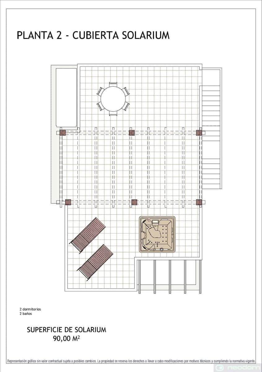 2 makuuhuone Huvila myytävänä paikassa Vera mukana uima-altaan - 539 000 € (Ref: 9387301)