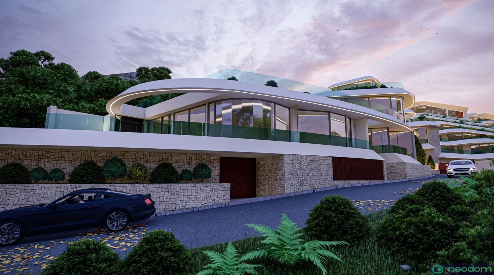 4 chambre Penthouse à vendre à Calpe / Calp avec piscine - 2 150 000 € (Ref: 9387330)