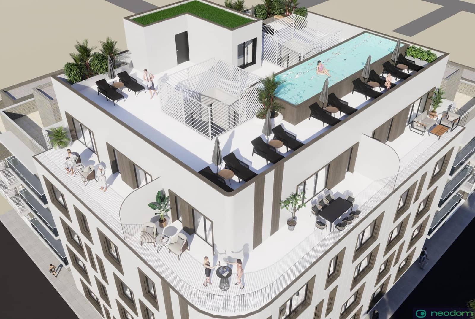 3 bedroom Penthouse for sale in Torrevieja - € 410,000 (Ref: 9387351)