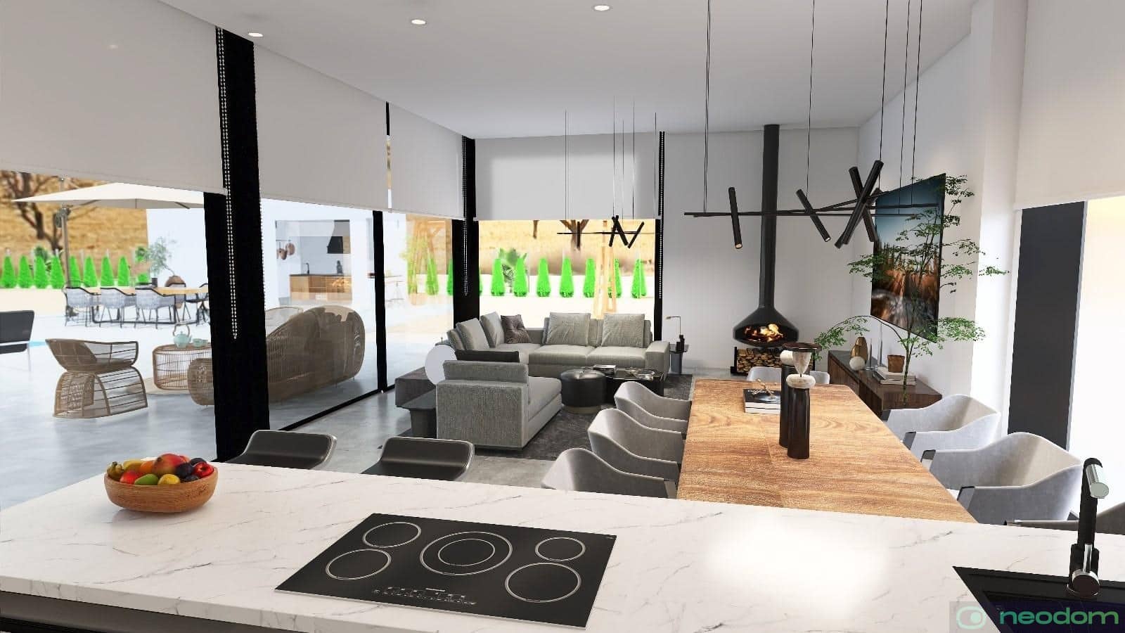 3 makuuhuone Huvila myytävänä paikassa Aspe mukana uima-altaan - 451 500 € (Ref: 9436687)