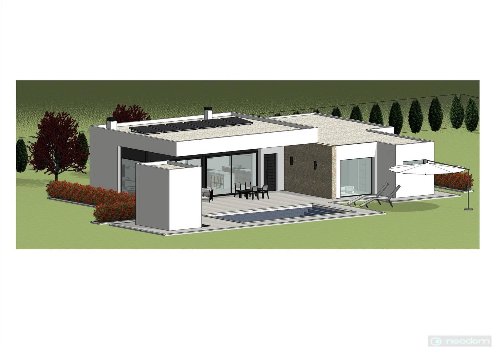 3 makuuhuone Huvila myytävänä paikassa Aspe mukana uima-altaan - 451 500 € (Ref: 9436687)