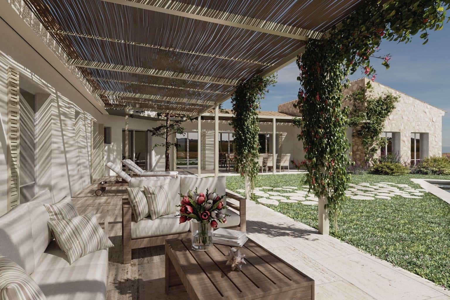 4 soveværelse Finca/Landehus til salg i Vilafranca de Bonany med swimmingpool garage - € 1.490.000 (Ref: 10160051)