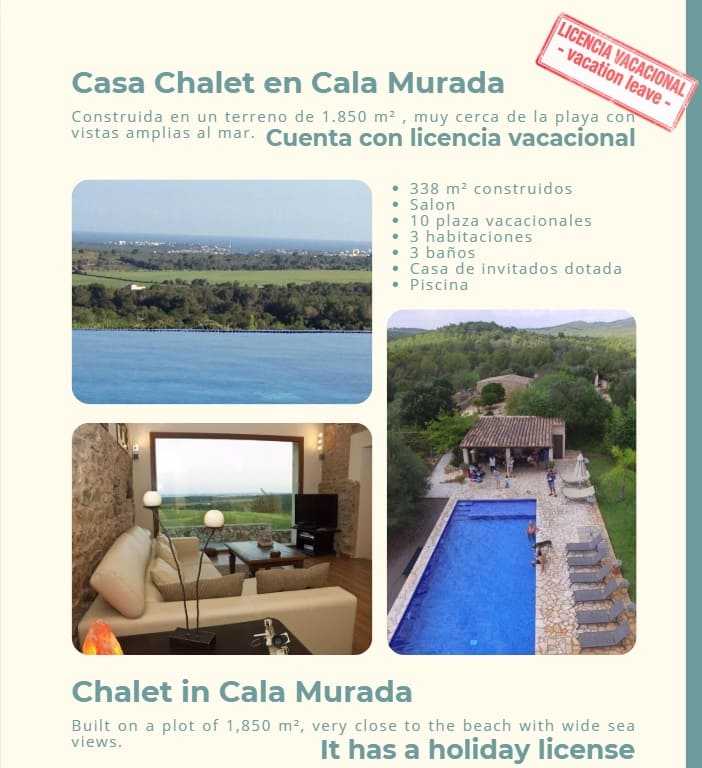 3 slaapkamer Finca/Landhuis te koop in Manacor met zwembad garage - € 1.750.000 (Ref: 10163212)