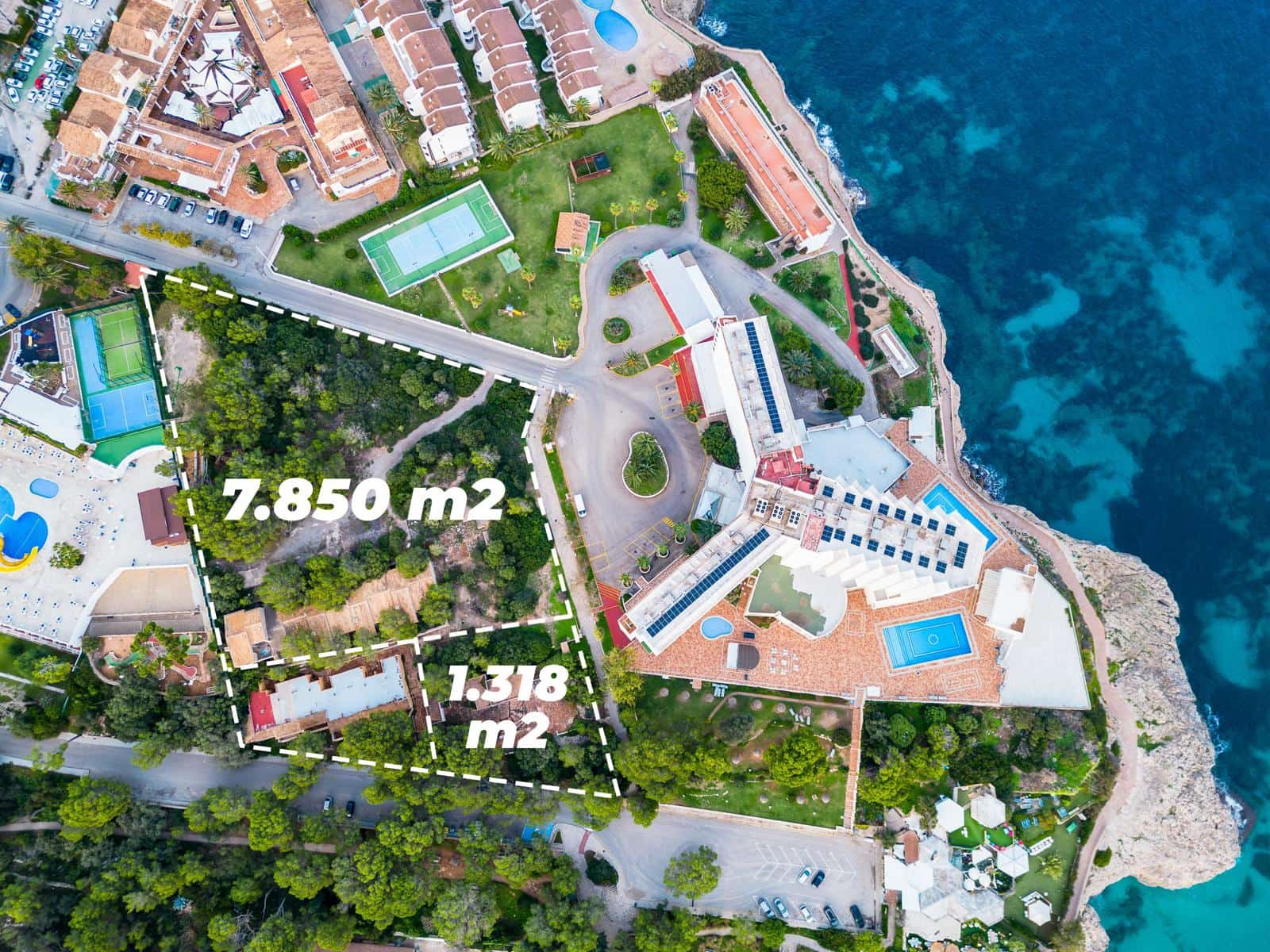 Tontti myytävänä paikassa Cala Domingos - 6 500 000 € (Ref: 10172193)