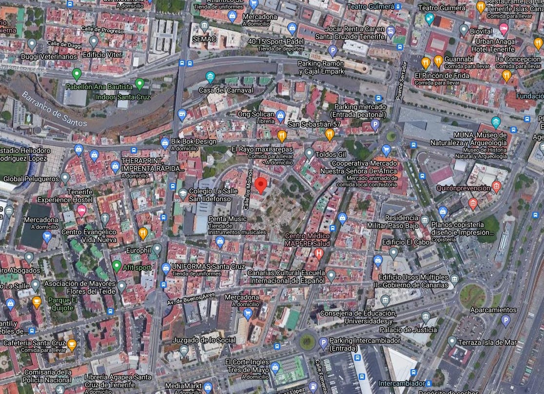 Grunde uden byggetilladelser til salg i Santa Cruz de Tenerife - € 1.010.600 (Ref: 7601750)