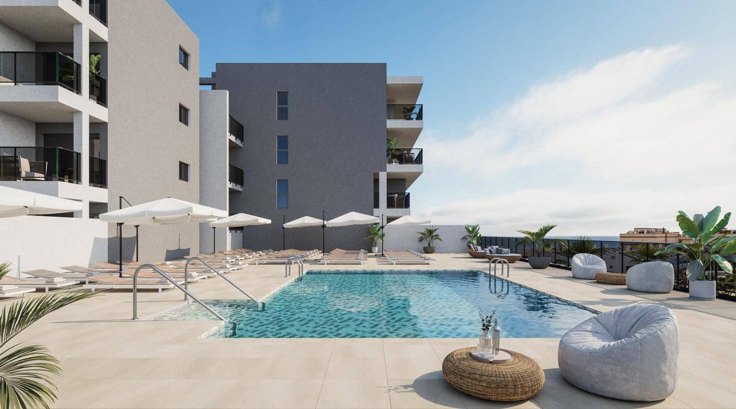 2 bedroom Flat for sale in El Medano with pool - € 425,000 (Ref: 7954256)