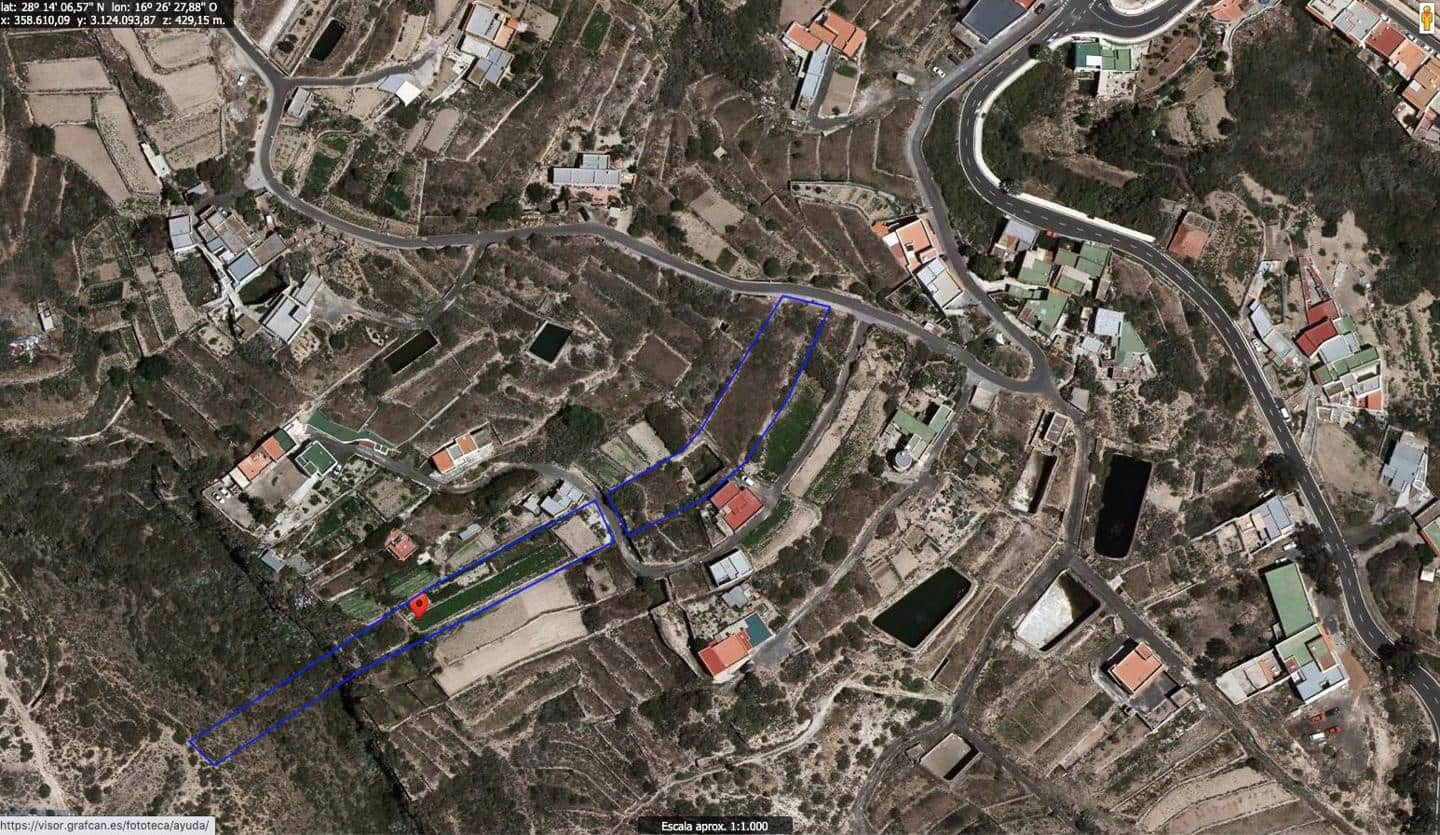 Grunde uden byggetilladelser til salg i Fasnia - € 74.000 (Ref: 8003068)