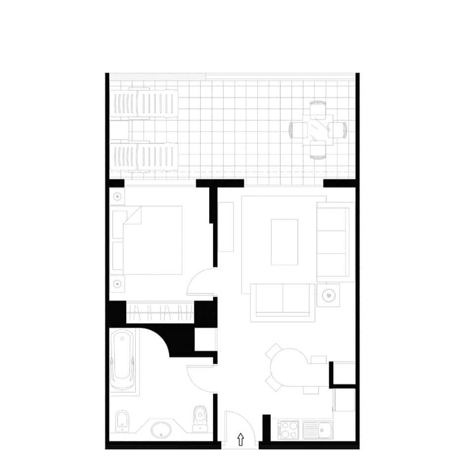 1 soveværelse Lejlighed til salg i Adeje med swimmingpool - € 265.000 (Ref: 8537974)