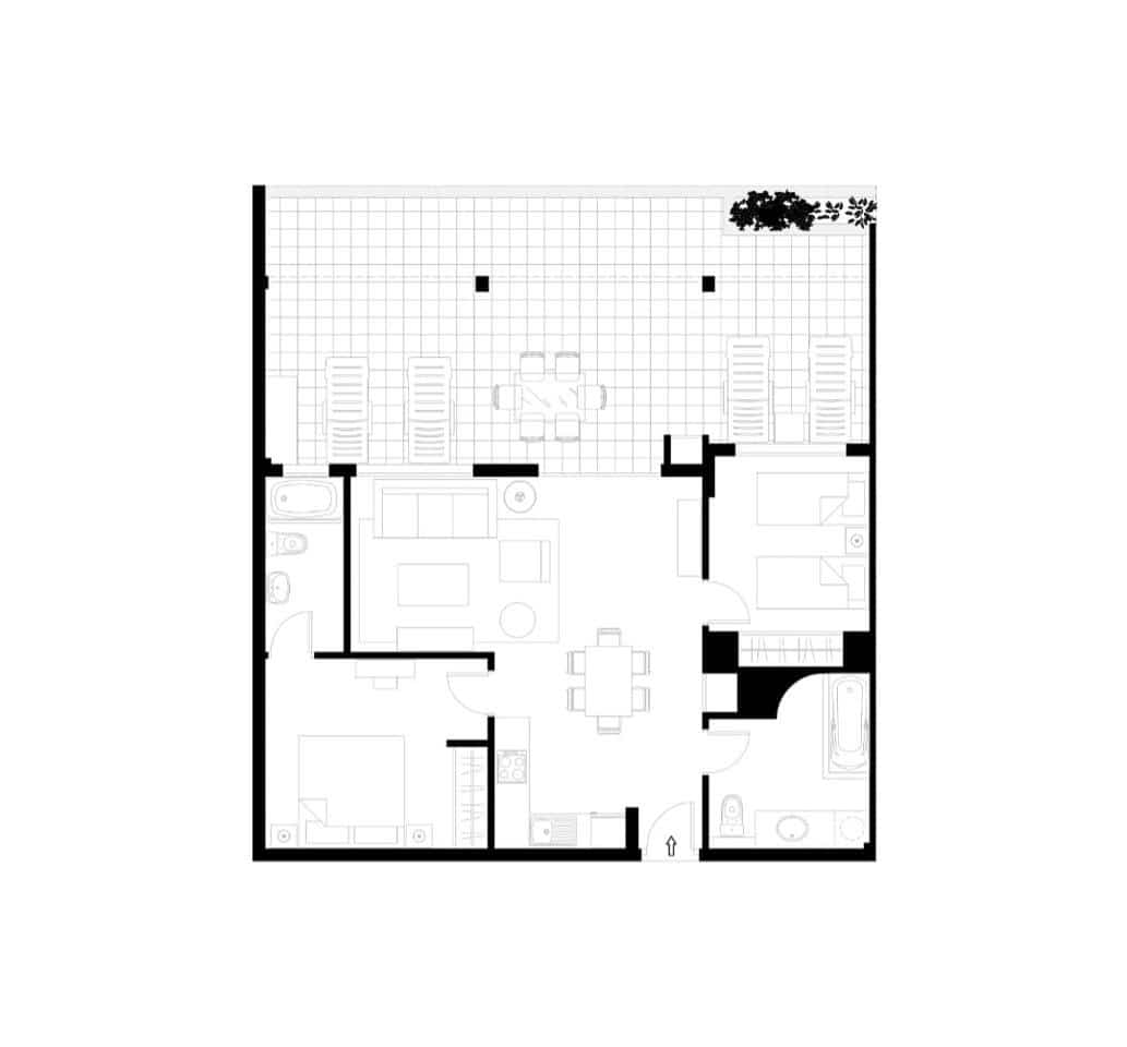 1 soveværelse Lejlighed til salg i Adeje med swimmingpool - € 265.000 (Ref: 8537974)