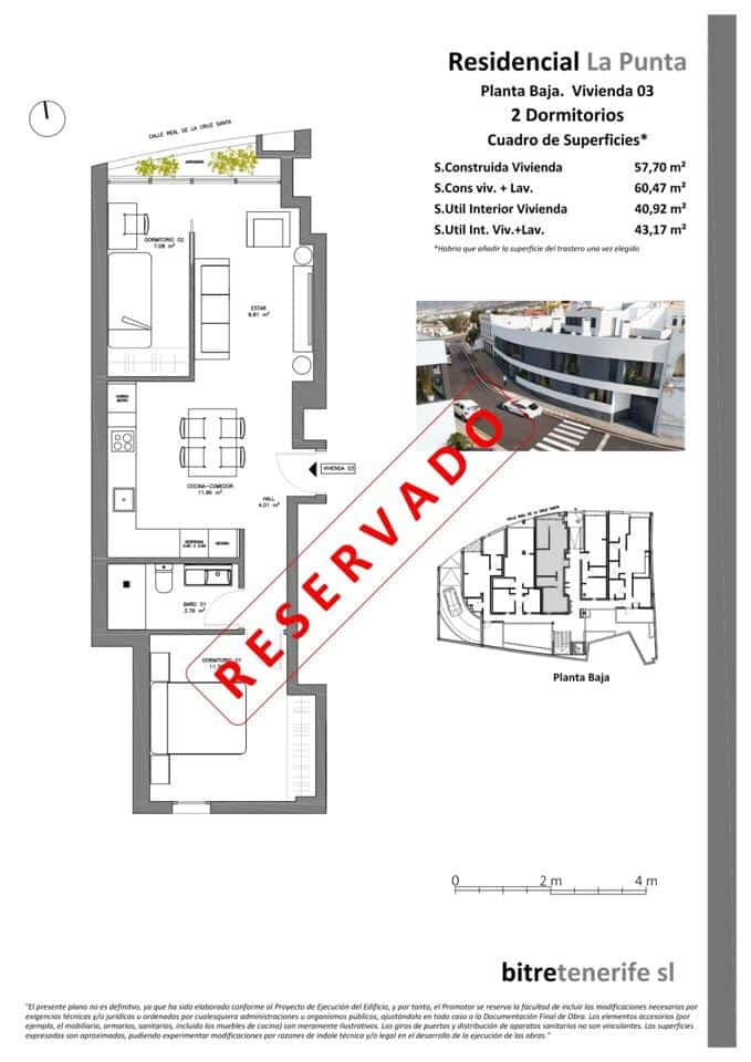 3 slaapkamer Flat te koop in Los Realejos met garage - € 215.499 (Ref: 8981643)