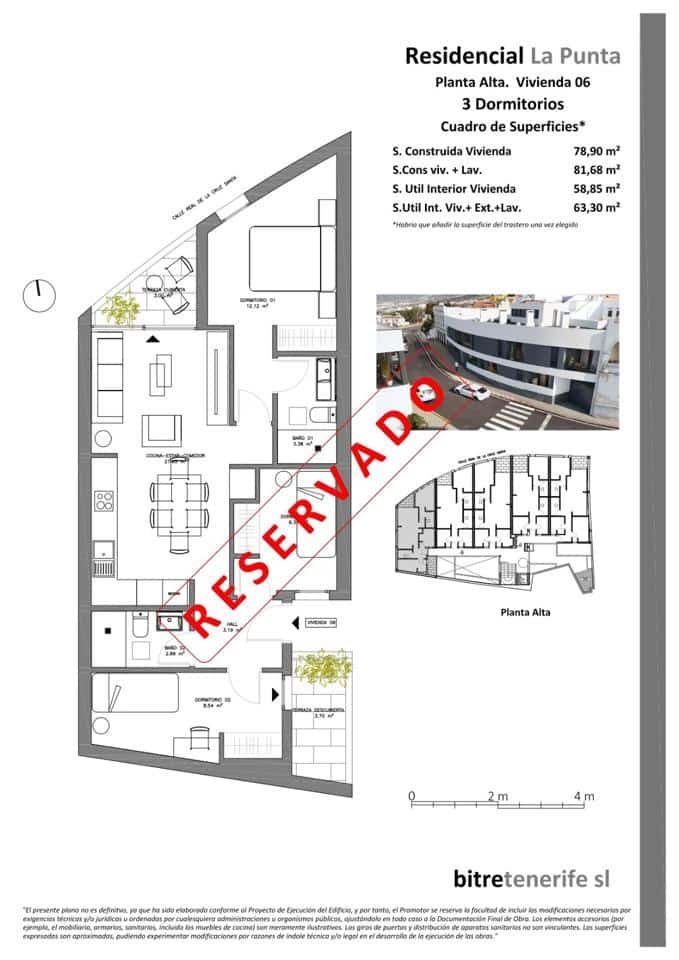 3 slaapkamer Flat te koop in Los Realejos met garage - € 215.499 (Ref: 8981643)