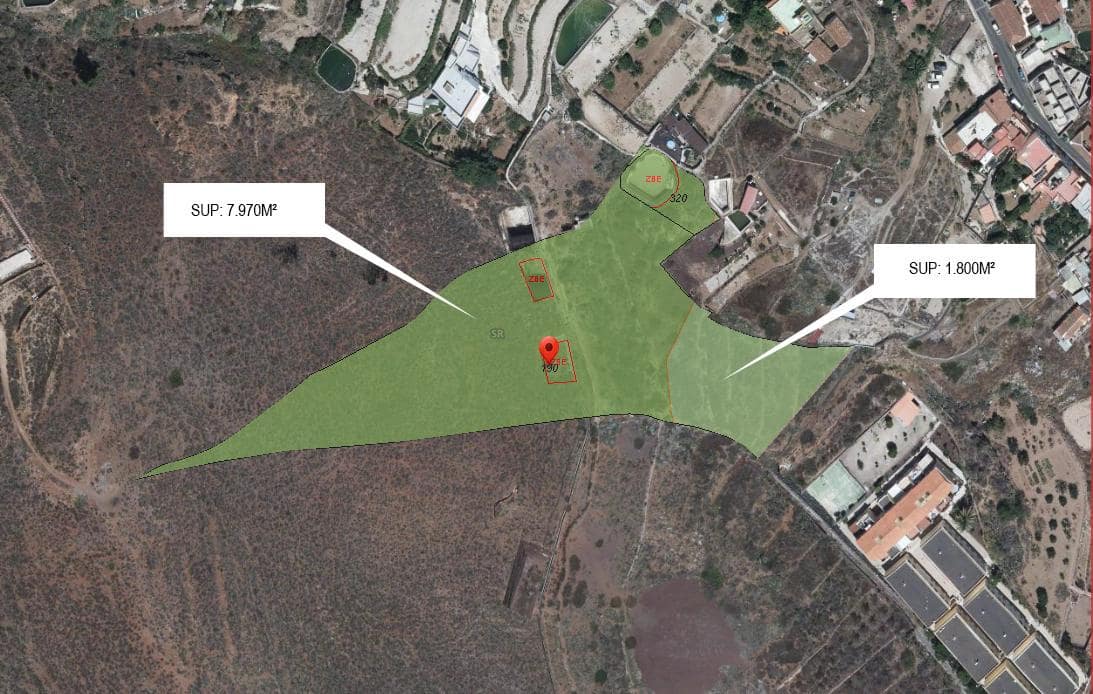 Grunde uden byggetilladelser til salg i Granadilla de Abona - € 59.000 (Ref: 9193229)