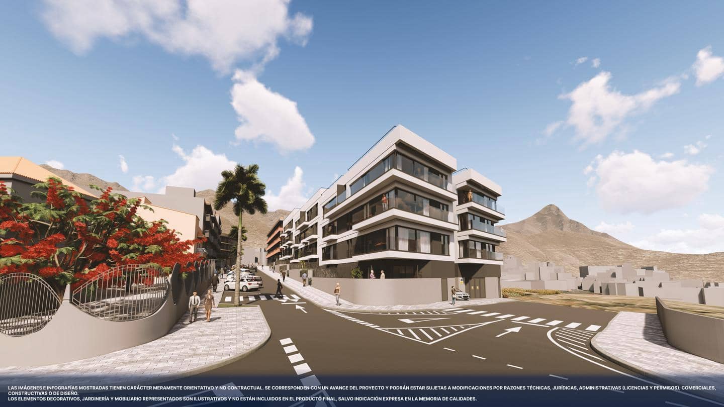 2 makuuhuone Asunto myytävänä paikassa Adeje mukana 
autotalli - 377 600 € (Ref: 9797988)