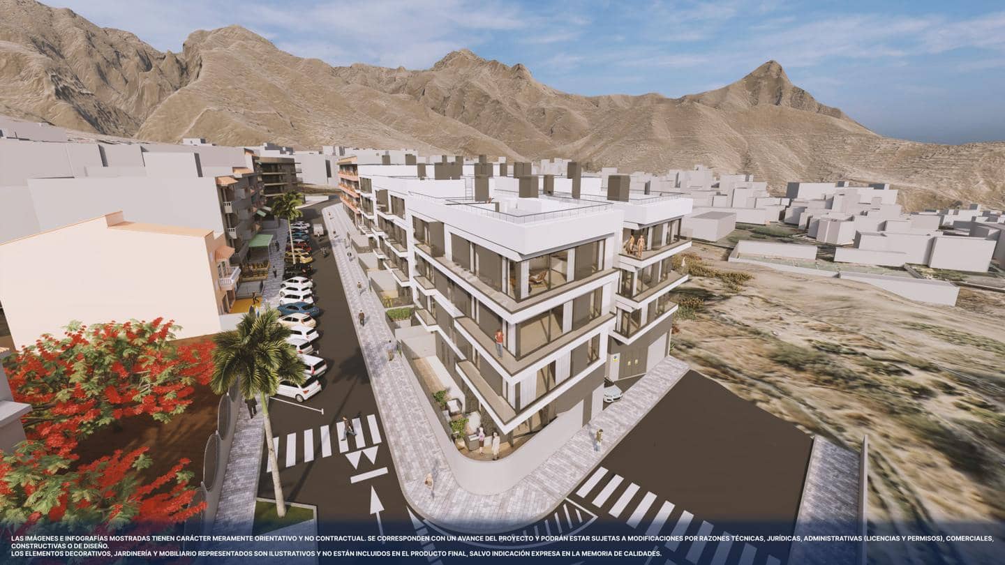 2 makuuhuone Asunto myytävänä paikassa Adeje mukana 
autotalli - 377 600 € (Ref: 9797988)