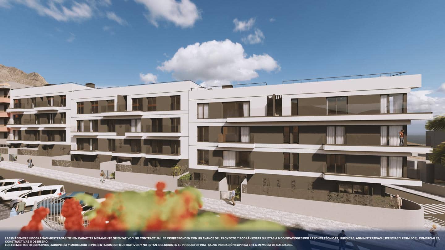 2 makuuhuone Asunto myytävänä paikassa Adeje mukana 
autotalli - 377 600 € (Ref: 9797988)