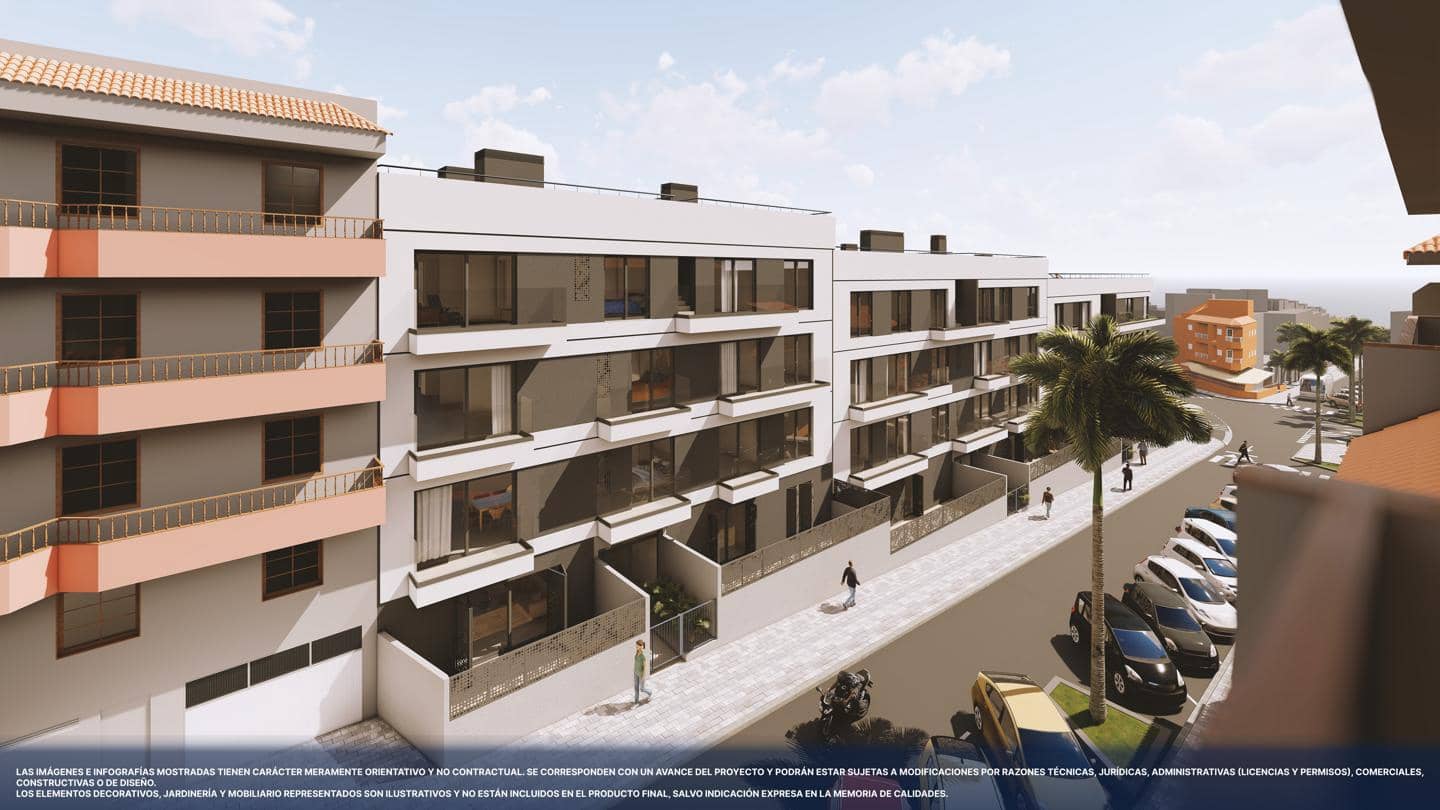 2 makuuhuone Asunto myytävänä paikassa Adeje mukana 
autotalli - 377 600 € (Ref: 9797988)