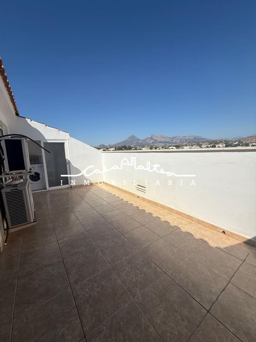 Penthouse de 3 chambres à louer à Altea avec garage - 1 100 € (Ref: 10009222)