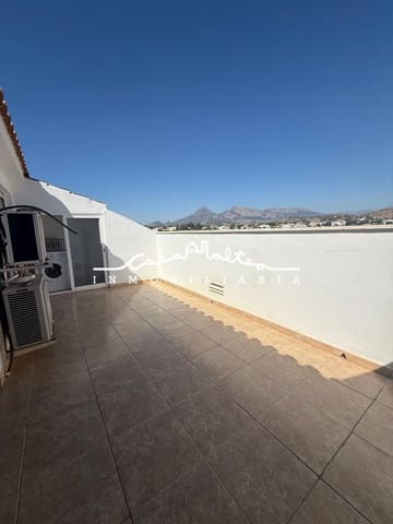 Penthouse de 3 chambres à louer à Altea avec garage - 1 100 € (Ref: 10009222)