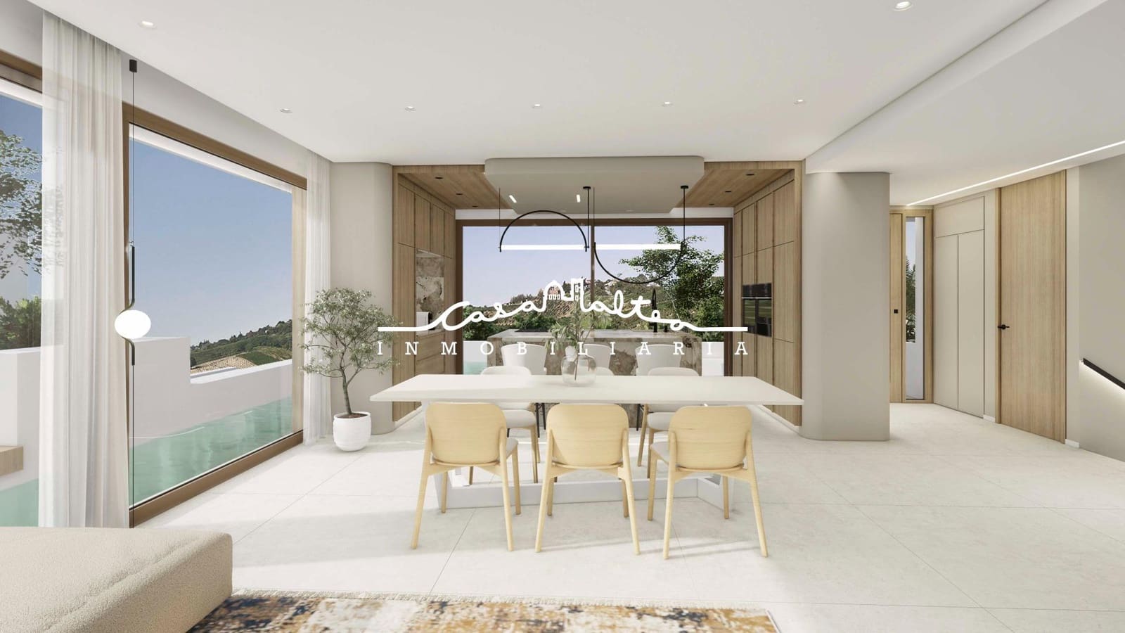 Chalet de 3 habitaciones en Finestrat en venta con piscina - 940.000 € (Ref: 8088787)