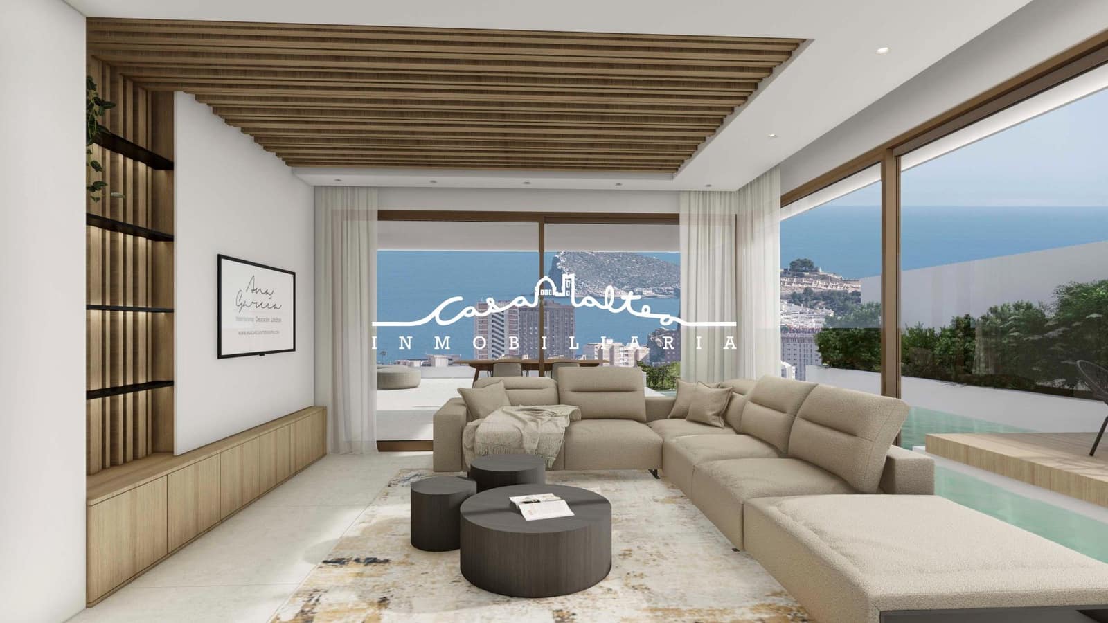 Chalet de 3 habitaciones en Finestrat en venta con piscina - 940.000 € (Ref: 8088787)