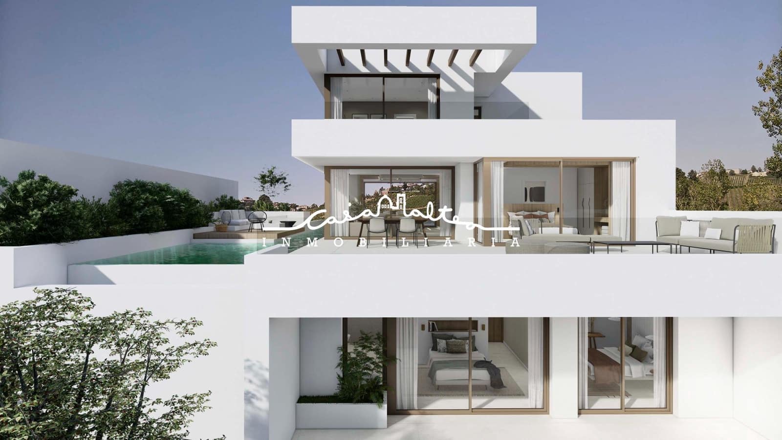 Chalet de 3 habitaciones en Finestrat en venta con piscina - 940.000 € (Ref: 8088787)