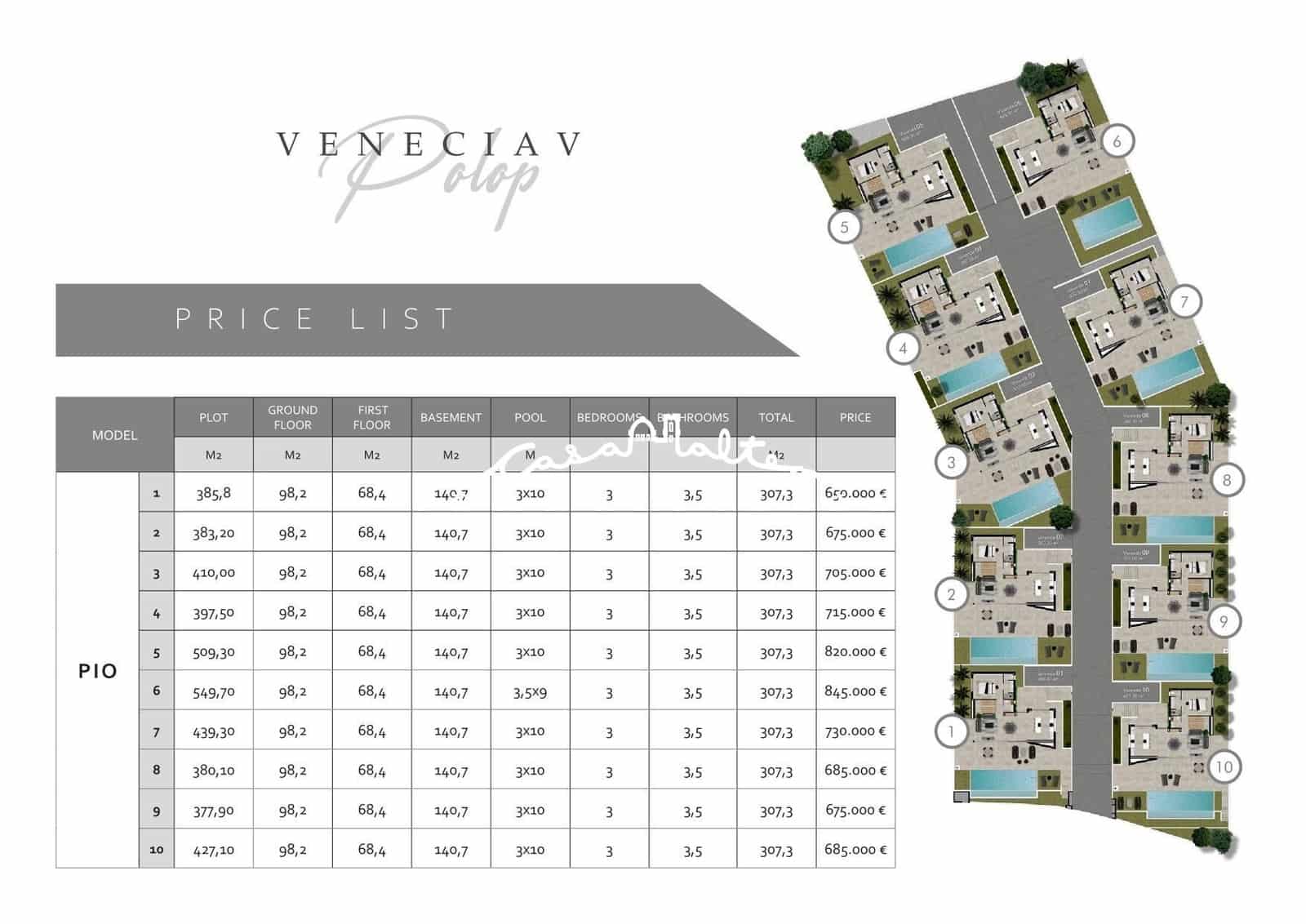 3 bedroom Villa for sale in Polop with pool garage - € 650,000 (Ref: 8090355)