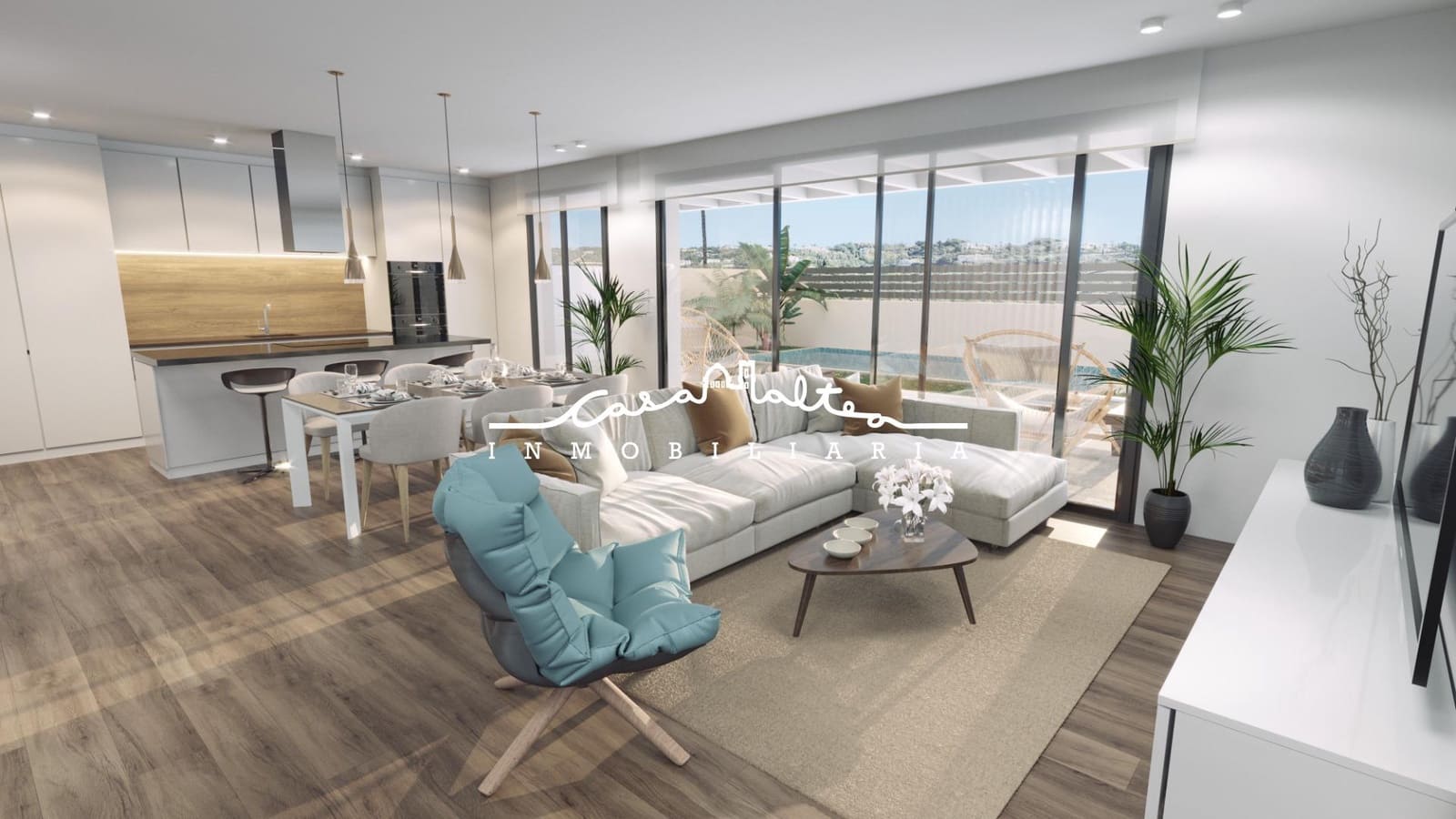 3 chambre Villa/Maison à vendre à Finestrat avec piscine - 725 000 € (Ref: 8767075)