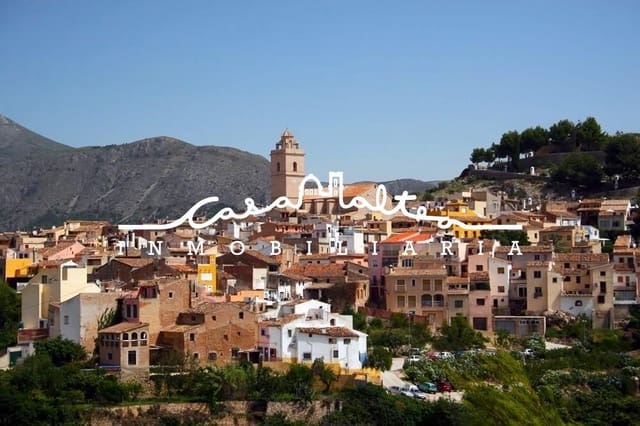 7 chambre Maison de Ville à vendre à La Nucia Pueblo  , La Nucia avec garage - 350 000 € (Ref: 9220139)