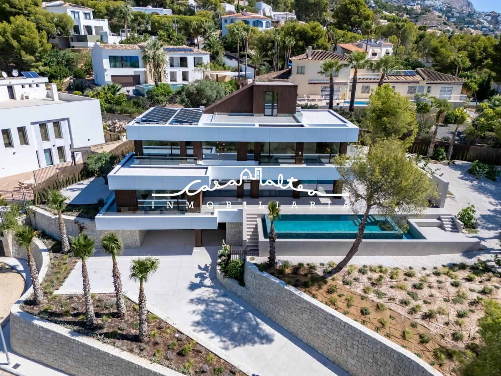 4 sypialnia Willa na sprzedaż w Altea z basenem - 2 795 000 € (Ref: 9276485)