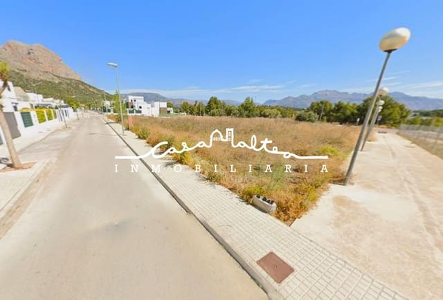 Byggetomt til salgs i Polop - € 138 000 (Ref: 9291760)