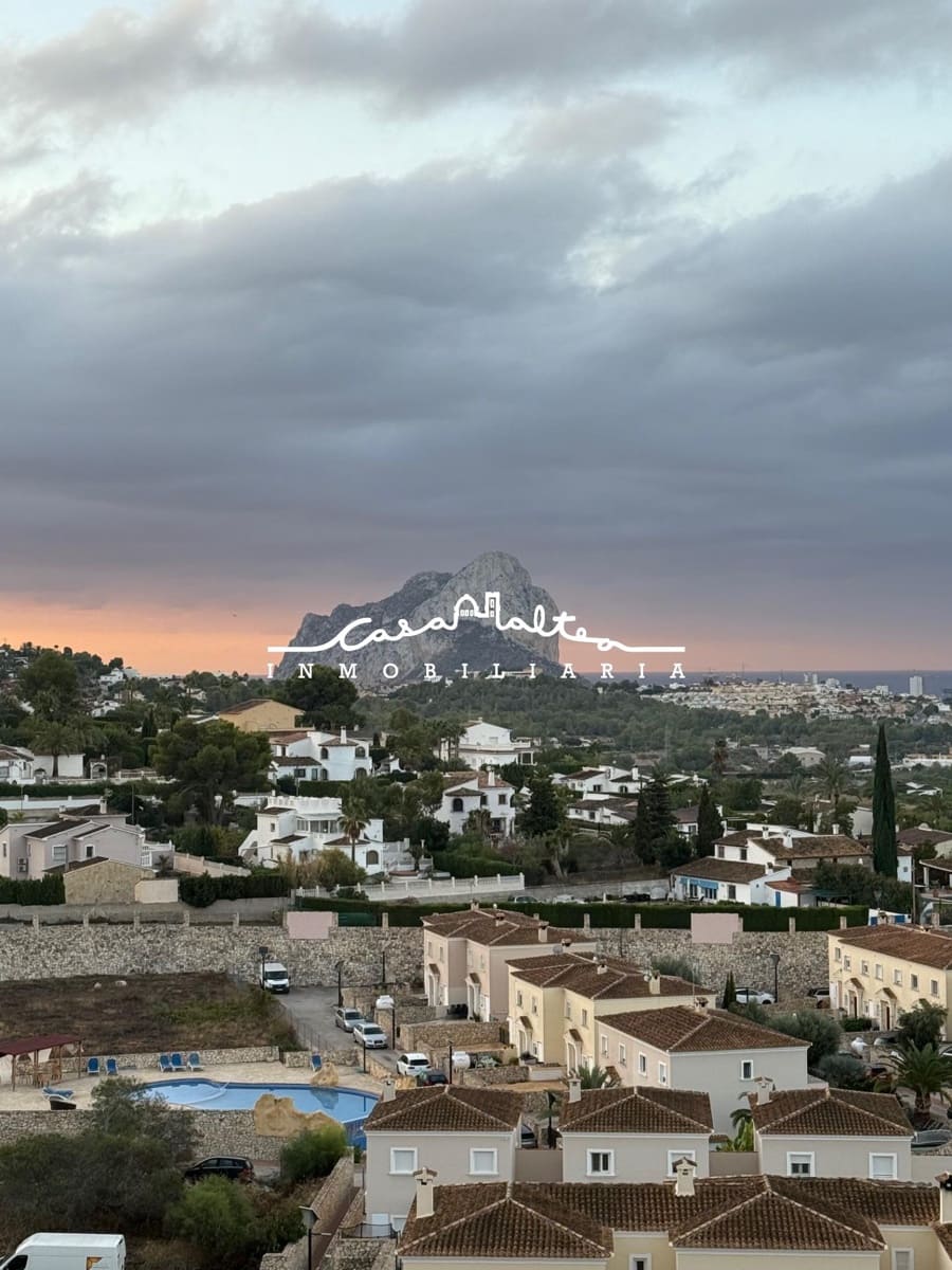 3 makuuhuone Huoneisto vuokrattavana paikassa Calpe / Calp mukana uima-altaan - 1 200 € (Ref: 9294465)