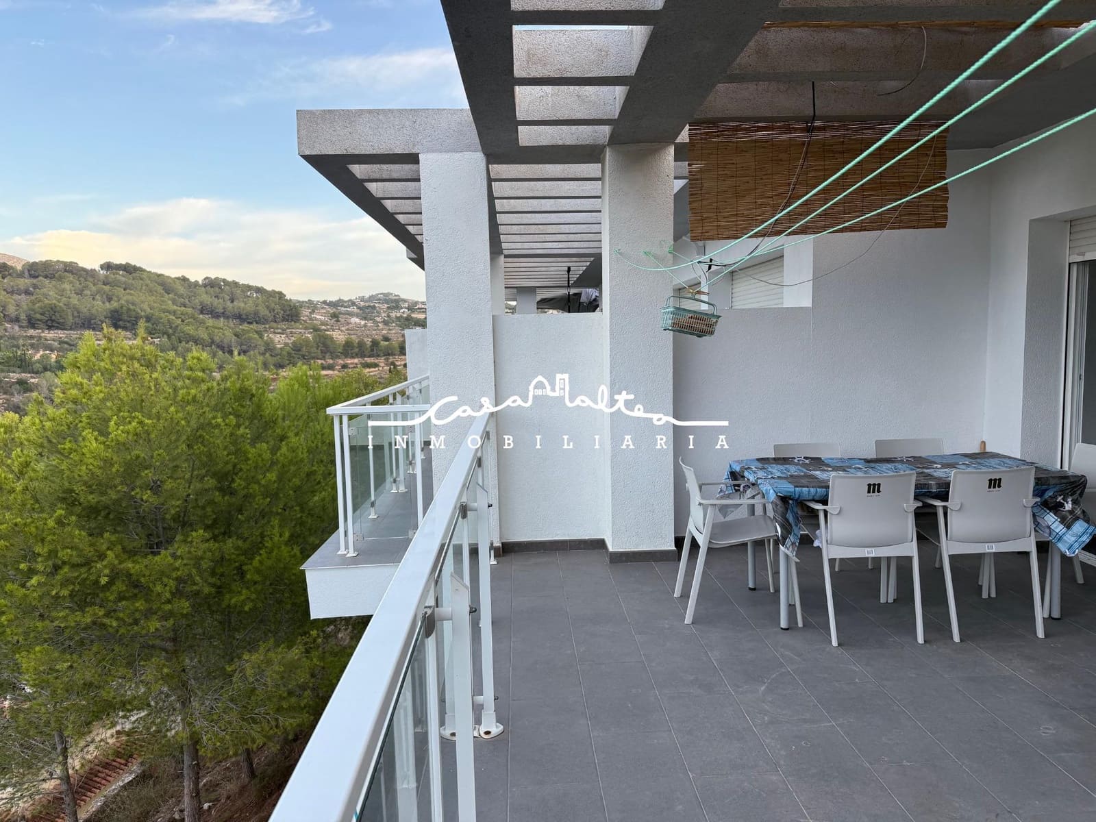 3 makuuhuone Huoneisto vuokrattavana paikassa Calpe / Calp mukana uima-altaan - 1 200 € (Ref: 9294465)