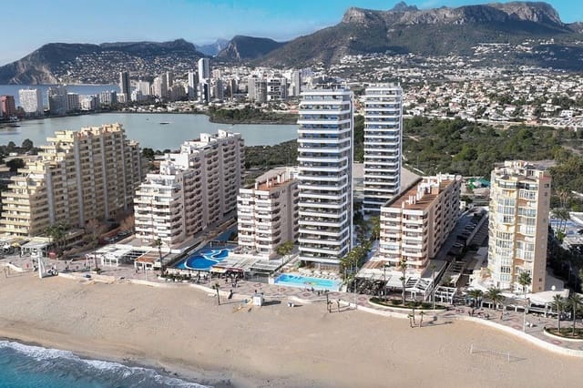 1 quarto Apartamento para venda em Levante - Playa Fossa, Calpe / Calp com piscina - 265 000 € (Ref: 9330812)
