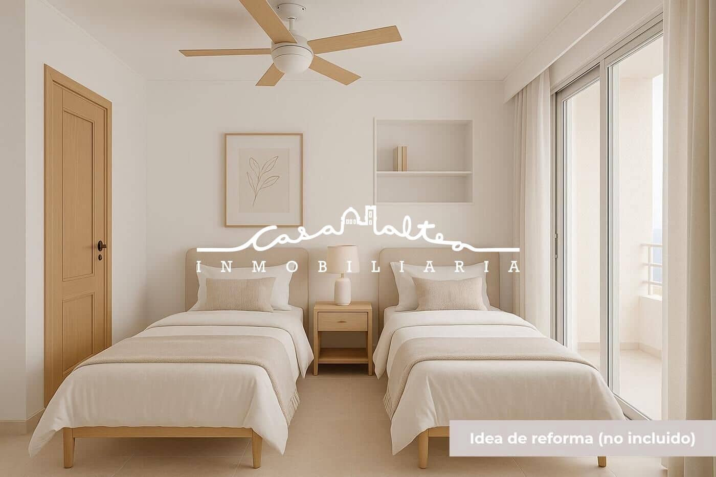 2 makuuhuone Huoneisto myytävänä paikassa Calpe / Calp mukana uima-altaan - 350 000 € (Ref: 9408079)