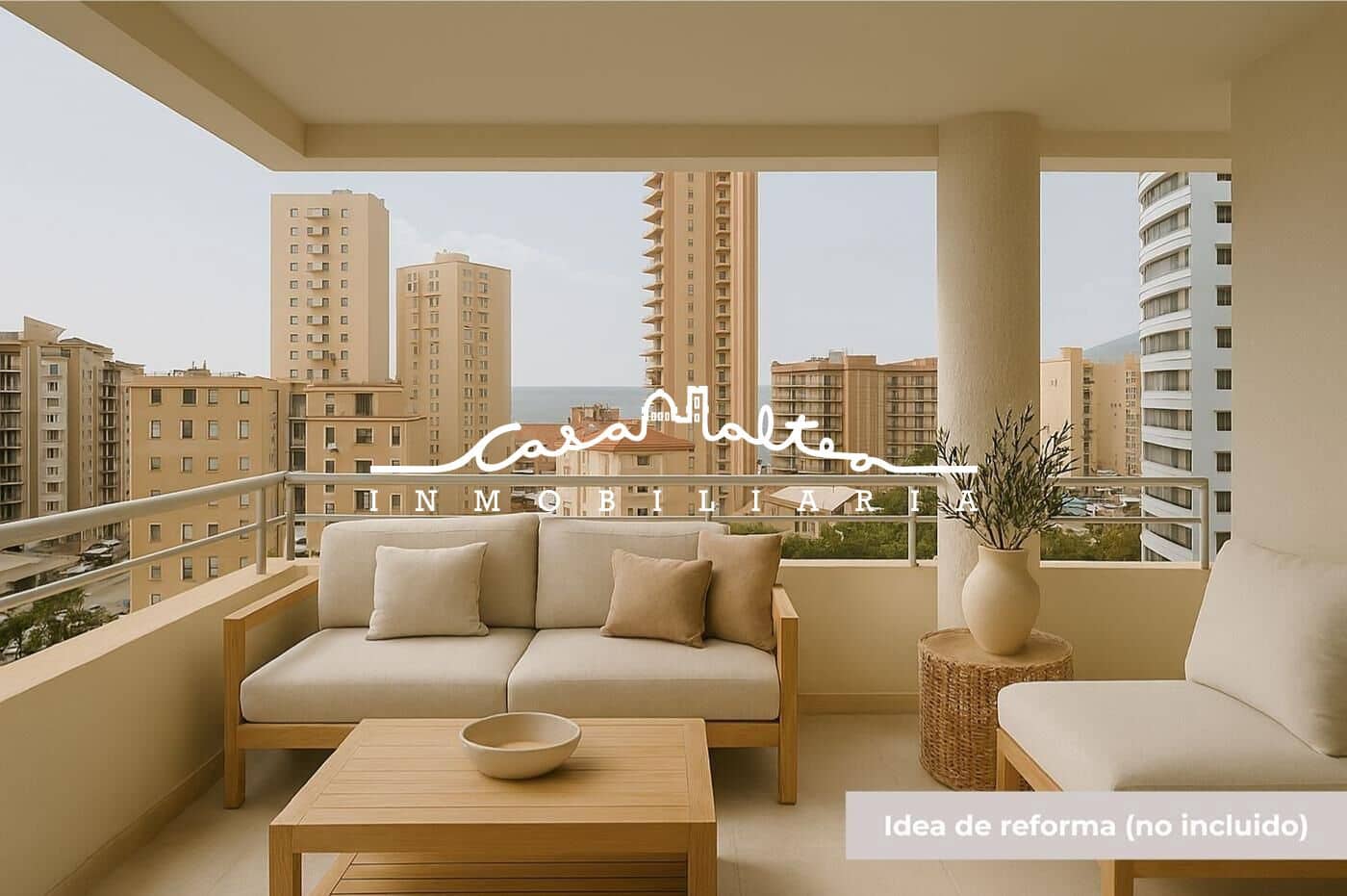 2 makuuhuone Huoneisto myytävänä paikassa Calpe / Calp mukana uima-altaan - 350 000 € (Ref: 9408079)