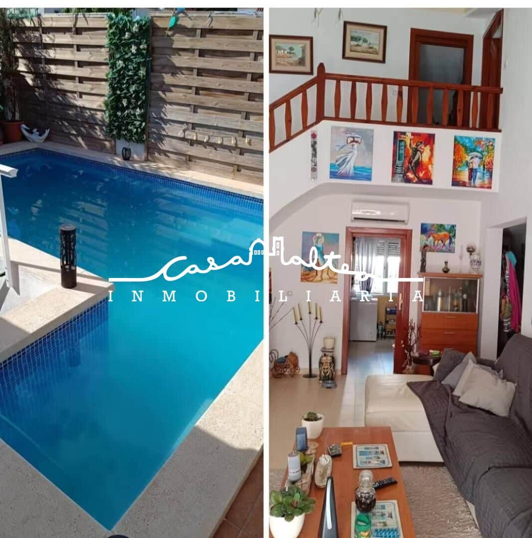 3 Zimmer Reihenhaus zu verkaufen in Barranco Hondo mit Pool - 325.000 € (Ref: 9527846)