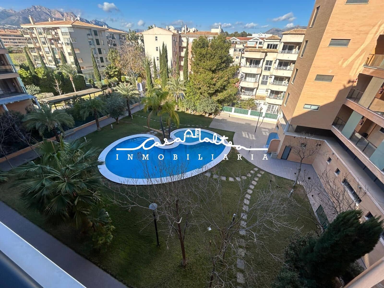 Apartamento de 1 habitación en Alfaz del Pi / L'Alfàs del Pi en venta con piscina - 348.500 € (Ref: 9541584)